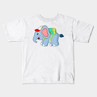 Elephant School Backpack Kids T-Shirt